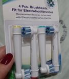 Сменные насадки для электрической зубной щетки o-b, фото №3
