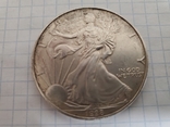 Унция,серебро,США(31,1 г.),1998 год., фото №2