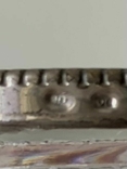 Пепельница хрусталь -ободок серебро 800 пробы. Италия., фото №5