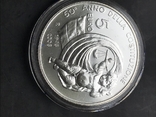 5 евро Италия 60 лет Конституции серебро, фото №3