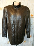 Куртка утепленная DELMOD Германия эко кожа p-p 46(прибл. XXL-XXXL)(состояние!), photo number 2