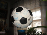 Dynamo-Dnipro,Autographed soccer ball, photo number 3