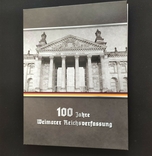 Серебро.20 евро.100 лет Конституции Веймарской республики., фото №3
