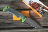 Туристический складной нож gerber bear grylls scout green с серрейтором 18.5 cm (1017), photo number 5