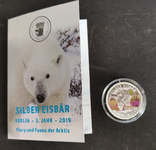 1 oz.Silver Polar Bear.2019.Limited edition: 1000 pcs., photo number 9