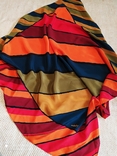Винтажный шелковый платок от L J, photo number 5