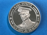 Монета - медаль Гросс-Адмирал Карл Дёниц, Роковые Годы Рейха 1oz, Германия, фото №2