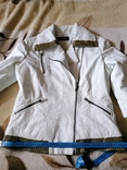 Куртка женская бренд Luis Campoy новая кожа натуральная, фото №8