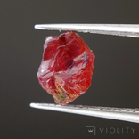 Красивый кристалл рубина 1.7258 карата 7.1х5.7х4.2мм Танзания Не облагороженный, фото №5