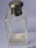 Флакон парфумів, срібло і скло, Франція, фото №2