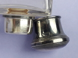 Флакон парфумів, срібло і скло, Франція, фото №11