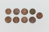 МОНЕТА Монеты 9 штук 1883 г. 1812 г..., фото №3