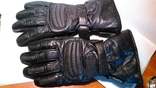Кожанные зимние перчатки для езды на мото или велотехнике, фото №2