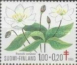 Финляндия 1983 борьба с туберкулезом, растения, фото №2