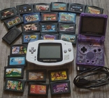 Game boy advance SP + Game boy advance + картриджи, фото №2