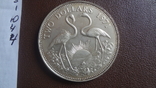 2 доллара 1971 Багамы серебро (Ю.4.4)~, фото №8