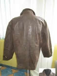 Большая мужская кожаная куртка New Fast. Россия. Лот 763, фото №4