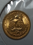 2 pesos 1945 г. Мексика, фото №4