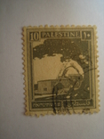 Марка.Британская Палестина .1927 -1942 Могила Рахили, фото №3