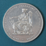 2 гульдена - 2 флорина 1879 года "серебряная свадьба Франца-Иосифа и Елизаветы Баварской", фото №3