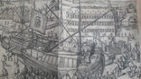 Гравюра "Отступление Ерцгерцога Матиаса из Нидерландов 1581 г." G. Baudartius 1616 г., фото №8