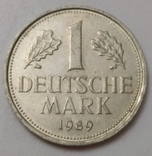 Монета 1-DEUTSCHE MARK -1989рік., фото №3