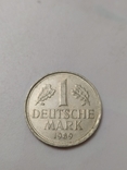 Монета 1-DEUTSCHE MARK -1989рік., фото №5