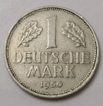 Монета 1-DEUTSCHE MARK -1950рік., фото №2