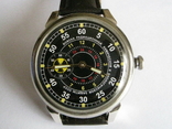 Часы Молния 3602 Войска химзащиты СССР Рабочие на ремешке, фото №2