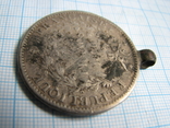 Дукач из французской монеты (Украина) серебро вес - 24,7г, фото №6