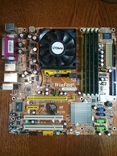 Материнка Foxconn WinFast MCP61VM2MA-RS2H+Athlon 3500+2.2Ghz+2GB DDR2+кулер, photo number 2