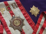 Орден Рехабитов лента с большой звездой + малая звезда XIX век, фото №4