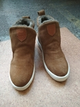 Зимние ботинки из натуральной замши, photo number 2