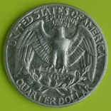 25 сентов (1/4 доллара США), 1954г., фото №4