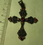 Крестик с камнями, фото №3