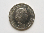 Монеты Швейцарии 20,10,10 раппенов, фото №5