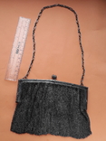 Коктейльная сумочка, кольчужное плетение, серебро, 221 грамм, Франция, фото №2