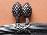 Коктейльная сумочка, кольчужное плетение, серебро, 221 грамм, Франция, фото №4