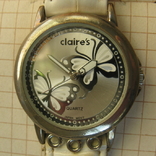 Часы кварц" Claires"на восстановление,зап.части, фото №2