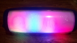 Портативная колонка TG-157 с интерактивной подсветкой и мощным звуком.Цвет синий, фото №8