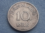 Дания 10 эре 1953 года, фото №2