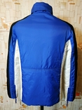 Куртка легкая стеганная бело-синяя р-р 38(состояние!), фото №7