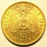Гамбург 20 марок 1900 г., фото №5