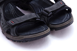 Кожаные сандалии Ecco. Стелька 22,5 см, фото №4