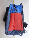Прочный подростковый рюкзак Galaxy (черно-красный), фото №4