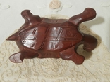 Деревянная фигурка черепахи., фото №5