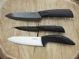 Три керамічних ножа Vinzer плюс упаковка, фото №3