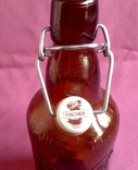 Bottle of beer - Fischer. Rope tow / cork. Germany. Glass., photo number 5