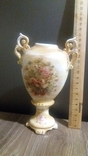 Фарфор Лимож декоративная ваза, фото №3