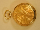 Золотые карманные часы с шатленом, фото №4